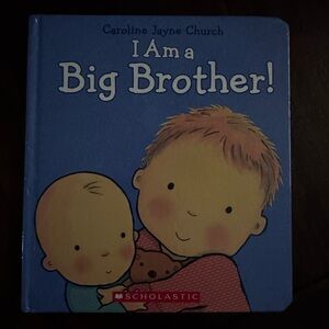 Scholastic Blue and Pink Big Brother Book